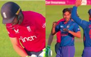 Bhuvi cleans up the England captain Jos Buttler