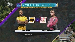 Highlights | Jozi Stars vs Tshwane Spartans | MSL 2019 | Match 16