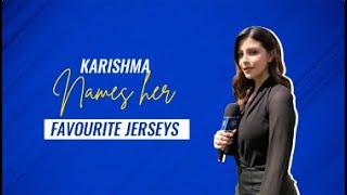 Karishma Kotak shares her favourite jersey in the Indian T20 League