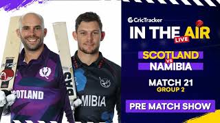 T20 World Cup Match 21 Cricket Live - Scotland vs Namibia Pre Match Analysis