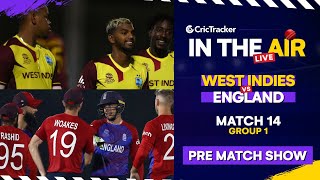 T20 World Cup Match 14 Cricket Live - England vs West Indies Pre Match Analysis