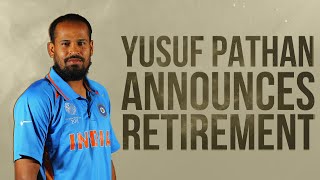 Indian Cricketer Yusuf Pathan Announces Retirement From All Forms Of Cricket