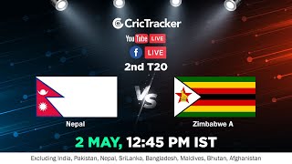 Nepal vs Zimbabwe A 2nd T20 Live Stream | Live Cricket Streaming