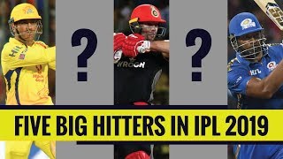 IPL 2019: Top 5 power hitters in the tournament | MS Dhoni and AB de Villiers in the list