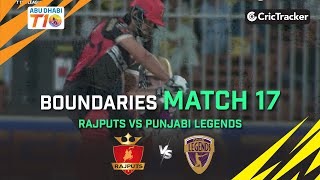 Rajputs vs Punjabi Legends | Full Boundaries Highlights | Abu Dhabi T10 League Season 2