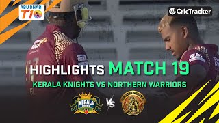 Kerala Kings vs Northern Warriors | Match 19 | Abu Dhabi T10 League Season 2