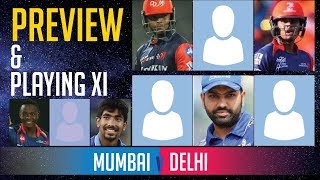 Indian T20 League, Match 3, Mumbai vs Delhi - Deep Dasgupta | Fantasy XI, Stats & Playing XIs