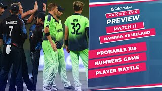 T20 World Cup 2021 - Match 11, Namibia vs Ireland, Predicted Playing XIs & Stats Preview