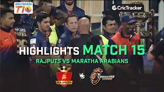 Rajputs vs Maratha Arabians | Full Match 14 Highlights | Abu Dhabi T10 League Season 2