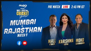 Indian T20 League Match 9, Mumbai vs Rajasthan - Pre-Match Live Show Not Just Cricket