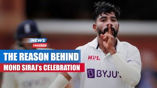 Mohammed Siraj Reveals The Reason Behind His Controversial Celebration In The Test Series vs England