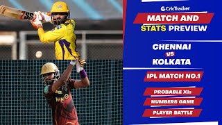 CSK vs KKR- Curtain Raiser of IPL 2022, Predicted Playing XIs & Stats Preview