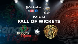Ajman T20 Cup 2022: Match 2 - Bangla Tigers vs Northern Warriors | Wickets Highlights