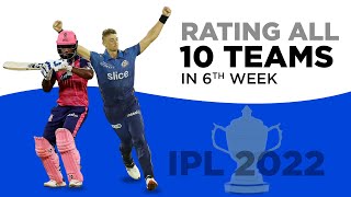 IPL 2022: Rating Teams Based On Performances In Sixth Week Of Action