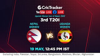 Nepal Women vs Uganda Women, 3rd T20I Live Stream | Live Cricket Streaming
