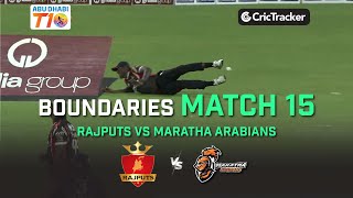 Rajputs vs Maratha Arabians | Full Boundary Highlights | Abu Dhabi T10 League Season 2