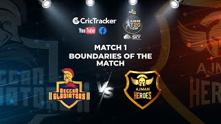 Ajman T20 Cup 2022: Match 1 - Deccan Gladiators vs Ajman Heroes | Boundary Highlights