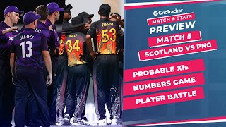T20 World Cup 2021 - Match 5, Scotland vs  Papua New Guinea, Predicted Playing XIs & Stats Preview